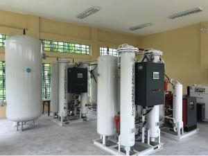Medical vacuum pumps system